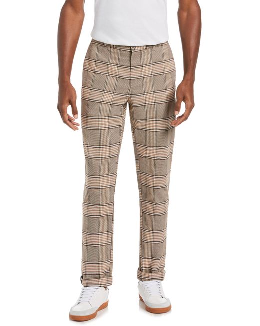 Download Original Penguin Plaid Flat Front Pants for Men - Lyst Yellowimages Mockups