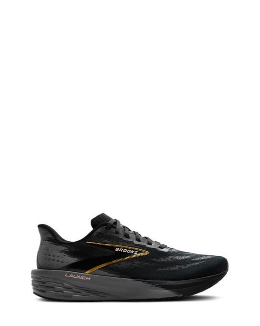 Brooks Black Launch 11 Running Shoe for men