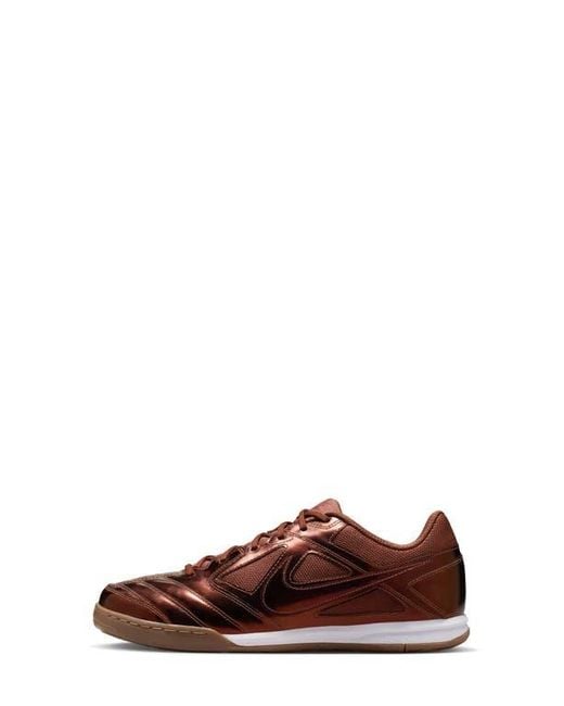 Nike Brown Gato Lv8 Soccer Sneaker for men