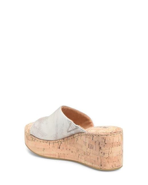Børn White Shilo Platform Wedge Sandal