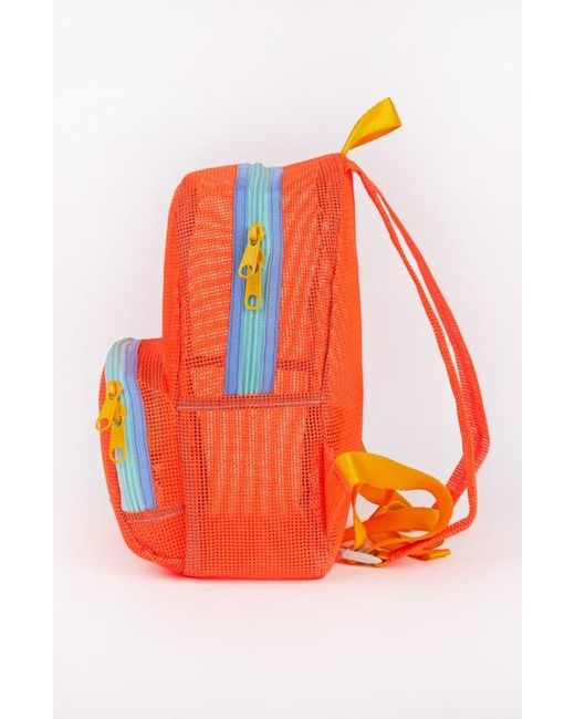 Mokuyobi Orange Mesh Mini Backpack