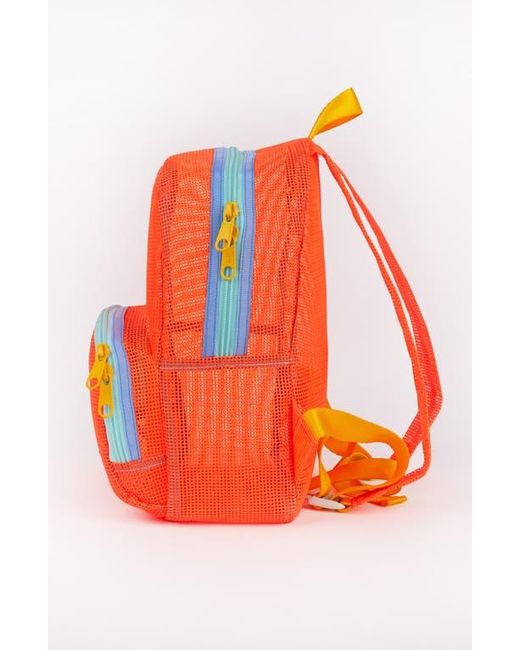 Mokuyobi Orange Mesh Mini Backpack