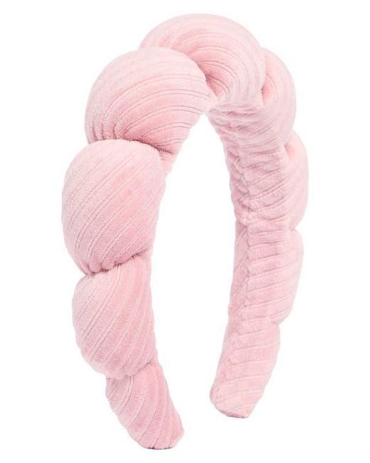 BP. Pink Ribbed Spa Headband