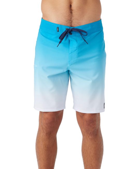 O'neill Sportswear Blue Hyperfreak Heat Fade Swim Trunks for men