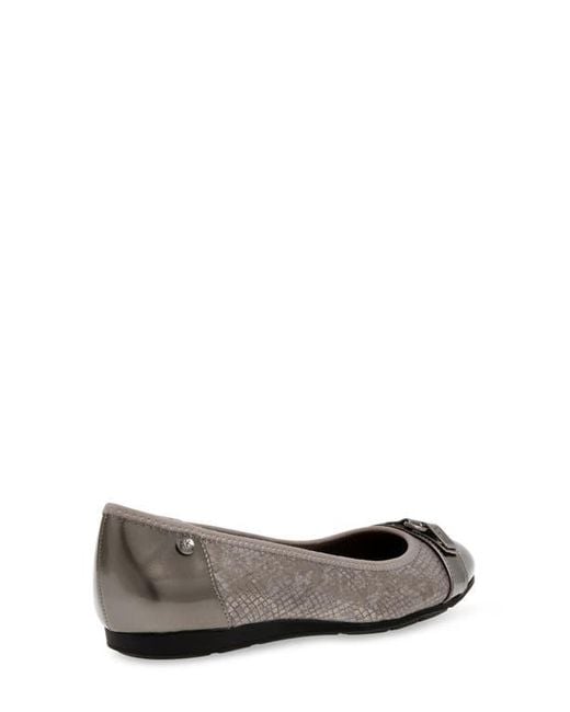 Anne Klein Gray Akable Flat
