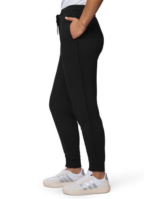 Splendid Black Supersoft Slim Joggers