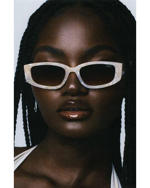 DEZI Multicolor Cuffed 53Mm Square Sunglasses