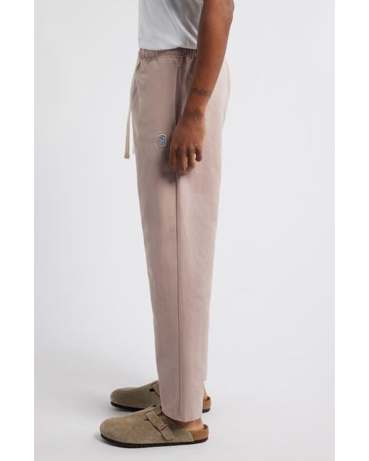Standard Issue Natural Pd Cotton Blend Drawstring Slacker Pants for men