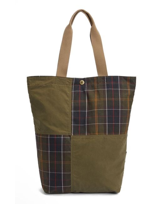 Barbour Multicolor Transport Patchwork Tote
