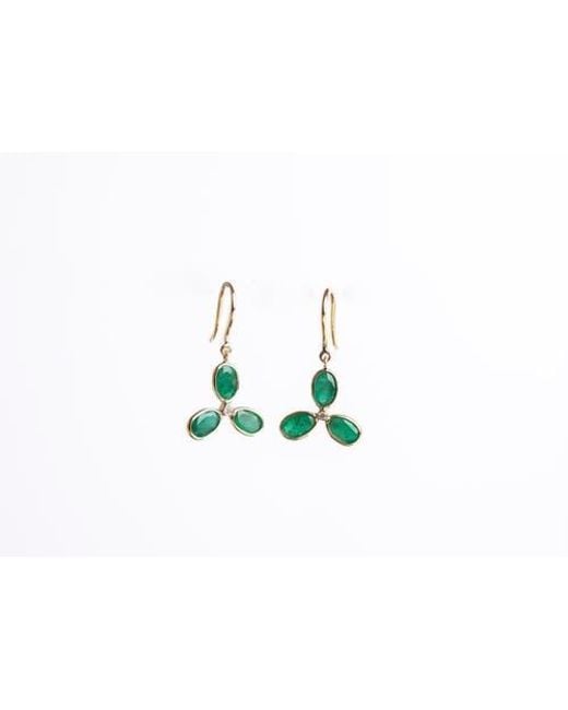 Zuvan Black Enchanted Forest Earrings