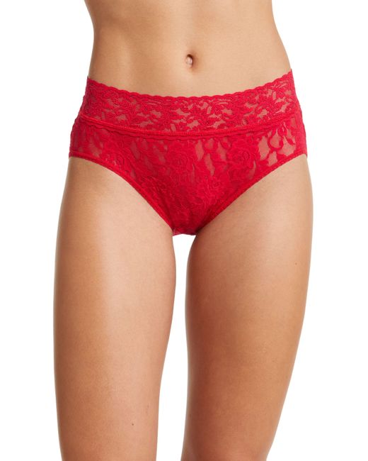 Hanky Panky Red Signature Lace French Briefs