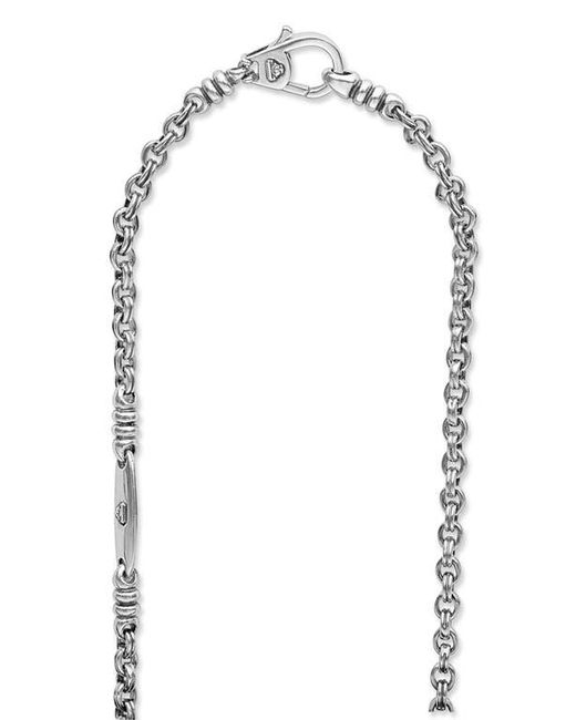 Lagos Black Anthem Bull Pendant Necklace