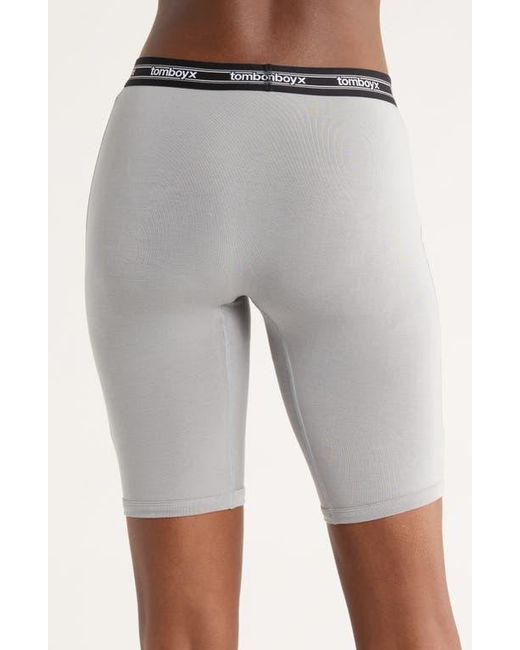 TOMBOYX Gray Stretch Modal 9-Inch Boxer Briefs