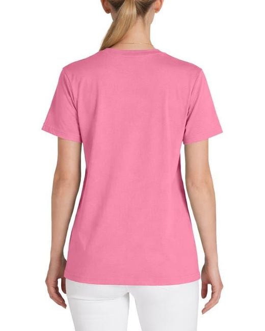 Alix Pink Ghost Mode Jersey Relaxed Tee