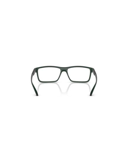 Arnette Green 56Mm Rectangle Optical Glasses