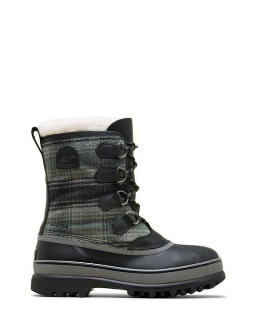 Sorel Black Caribou Wp Boot for men