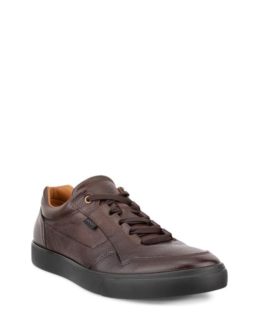 Ecco Brown Soft 10 Walking Sneaker for men