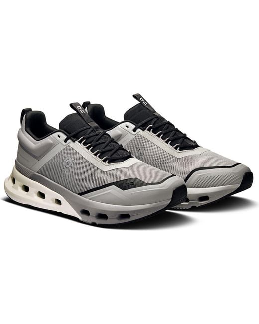On Shoes Gray Cloudnova X Training Sneaker for men