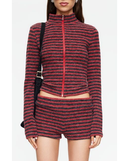 Lioness Red Apex Knit Jacket