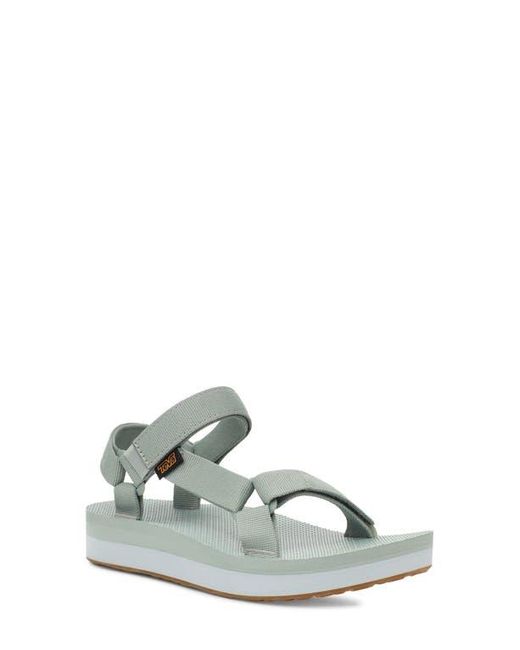 Teva White Midform Universal Sandal
