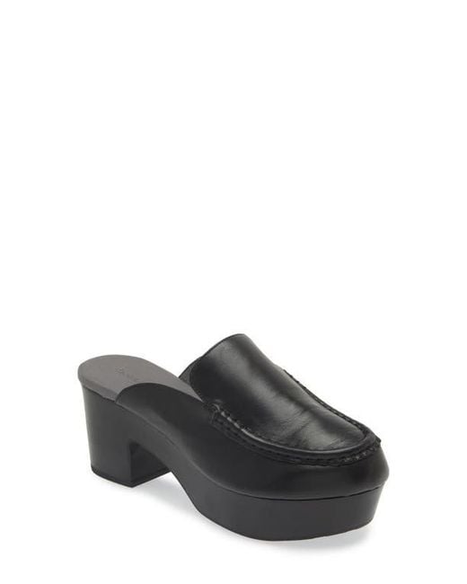 Chocolat Blu Gray Gemm Platform Loafer Mule