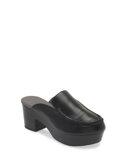 Chocolat Blu Gray Gemm Platform Loafer Mule