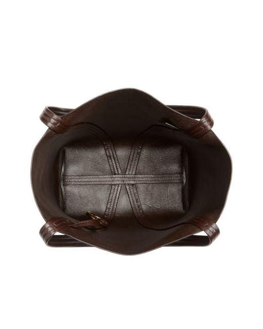 Chloé Brown Spin Leather Tote