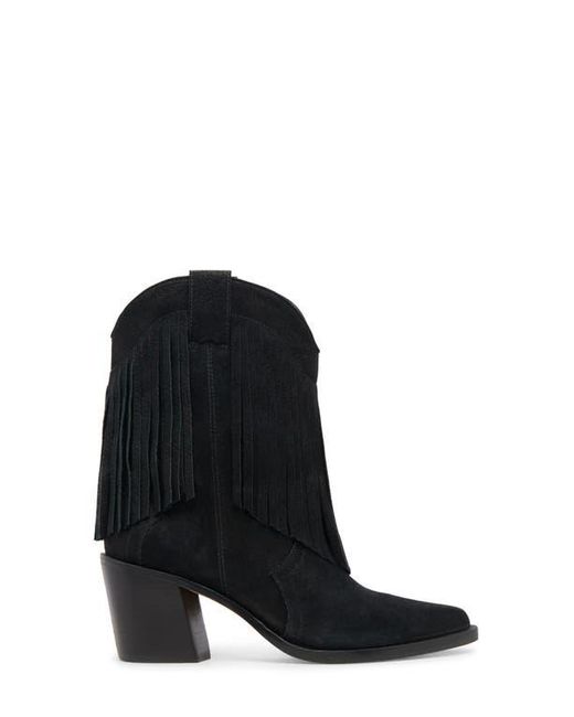 Dolce Vita Black Kaylie Pointed Toe Western Boot