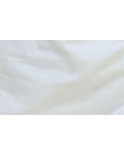 Socialite White One-shoulder Pleated Minidress