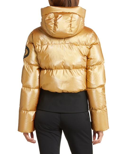 Goldbergh Bergh Bombardino Hooded Waterproof Down Puffer Jacket At