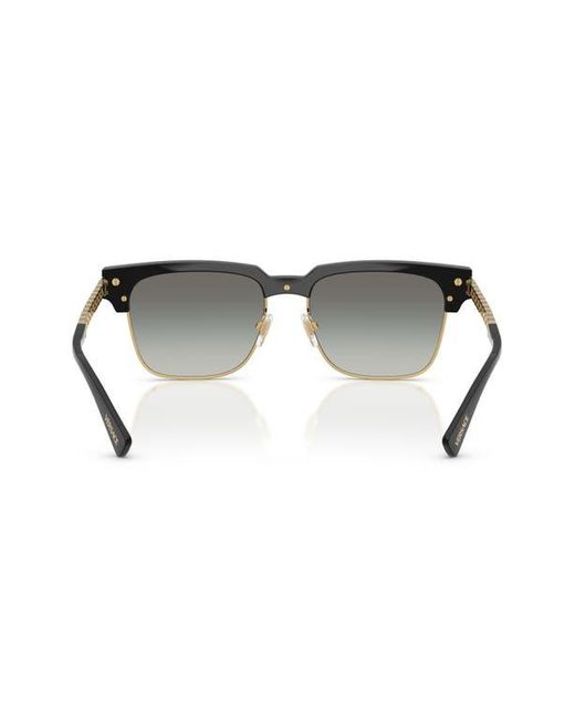 Versace Gray 55Mm Gradient Square Sunglasses for men