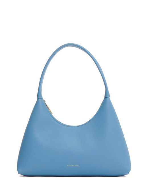 Mansur Gavriel Blue Mini Candy Leather Hobo Bag