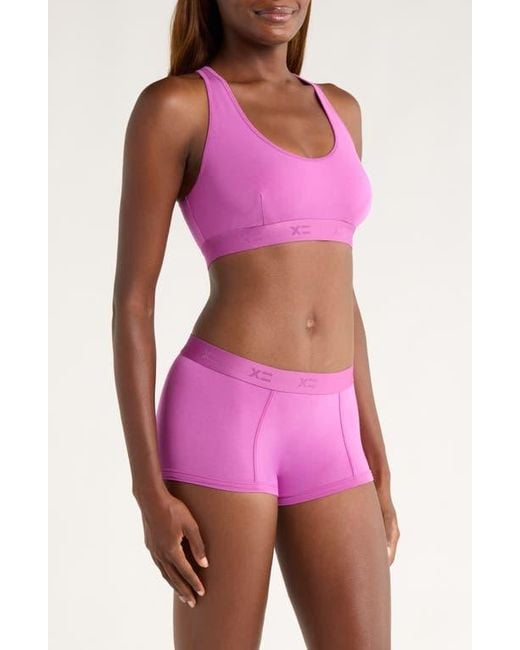 TOMBOYX Pink Stretch Modal Boyshorts