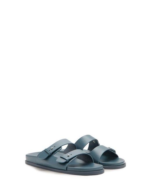 Mango Blue Double Buckle Sandal