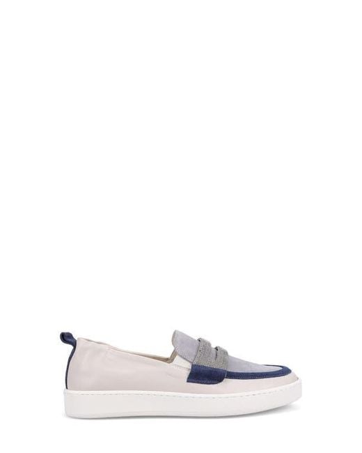 Ron White Blue Orlean Loafer