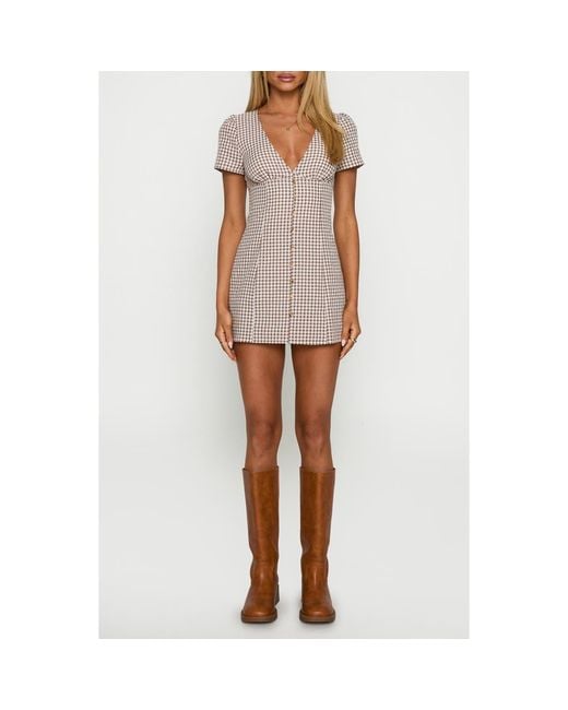 Princess Polly Multicolor Loveliness Check Playsuit