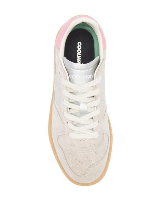 Coolway White Goal Sneaker