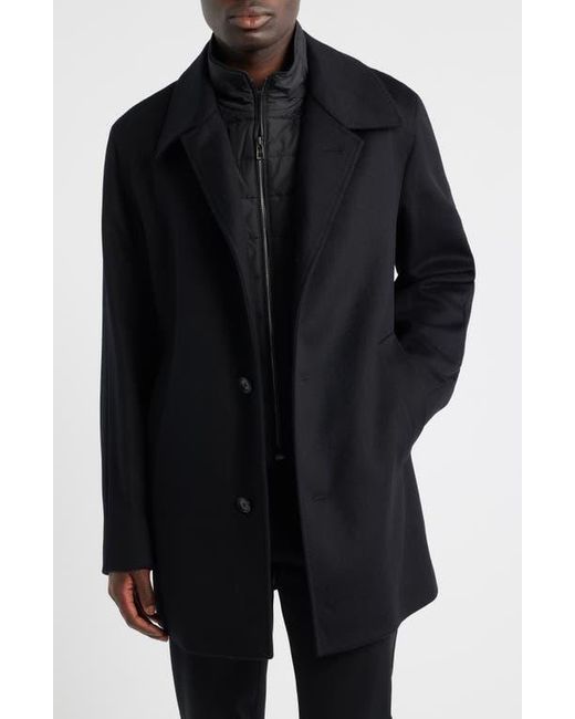 Bib Jacket BOSS Clark Wool Blend Bib Jacket in Black for Men | Lyst