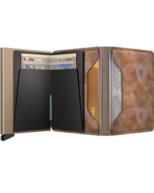 Secrid Brown Slimwallet Jungle for men