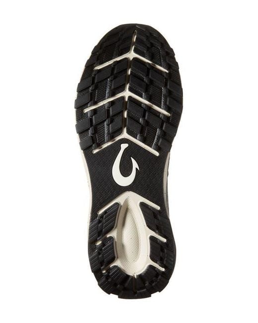 Olukai Gray Makiki Water Resistant Trail Sneaker for men