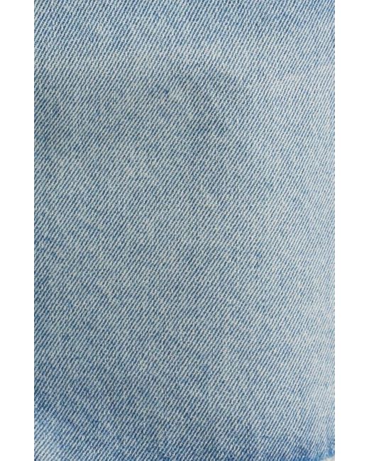 PTCL Blue Ridge Drawstring Waist Cutoff Denim Shorts