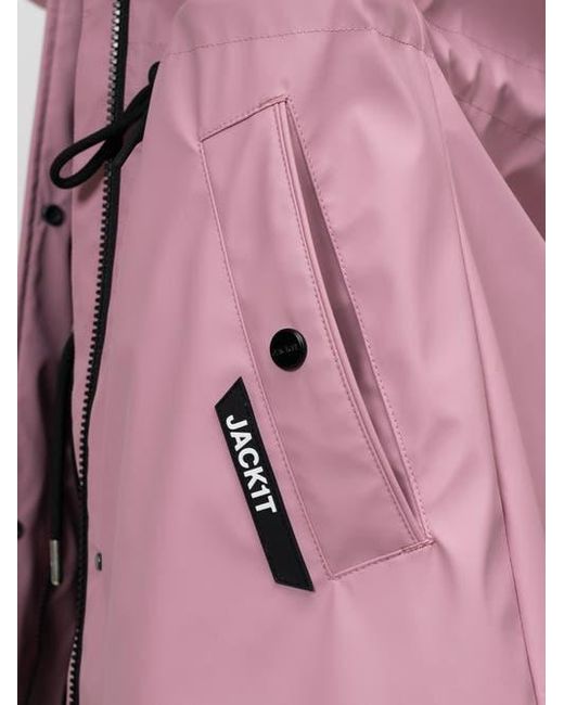 Jacket Pink Aurora Cape Raincoat