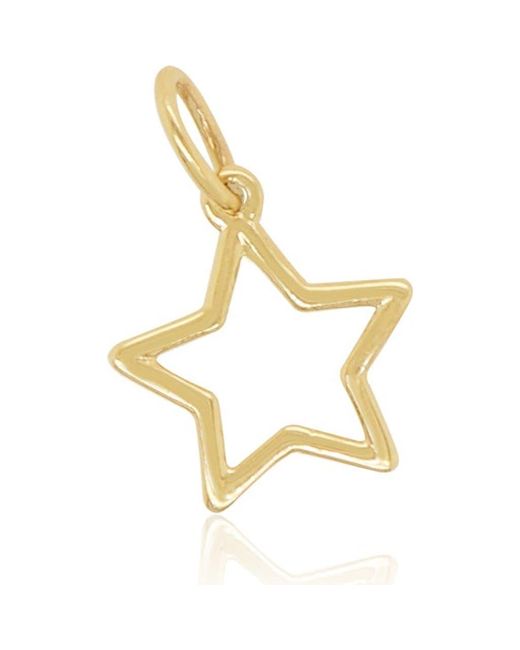 The Lovery Fine Jewelry Metallic Mini Star Charm