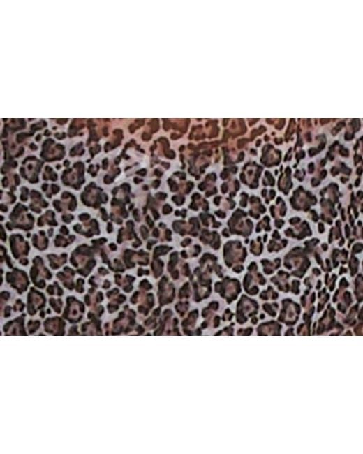 Honeydew Intimates Purple Rumba Floral Ruffle Sheer Chemise