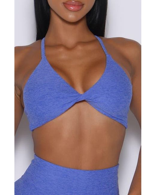 Bombshell Sportswear Blue Twist Mini Bra