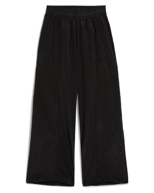 PUMA Black Clrt Nylon Ripstop Pants for men