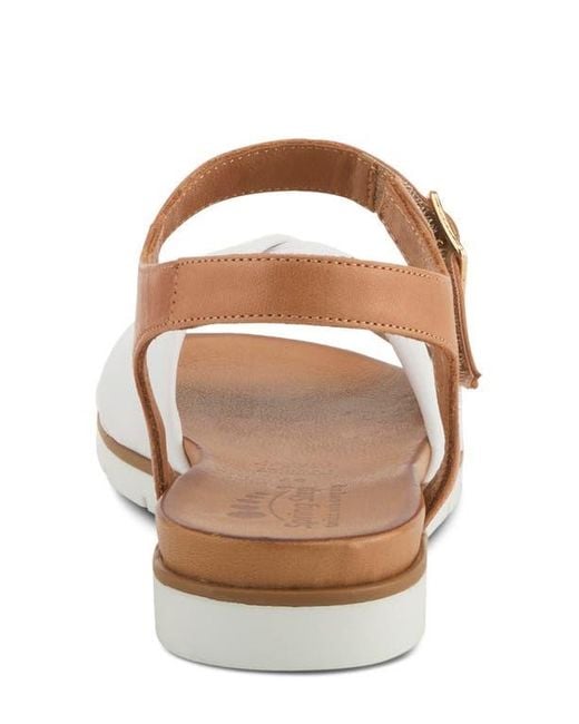 Spring Step Brown Nihira Sandal