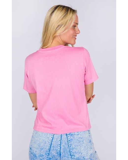 Mokuyobi Pink Crop Tee