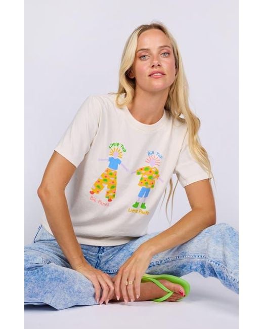 Mokuyobi White Crop Tee