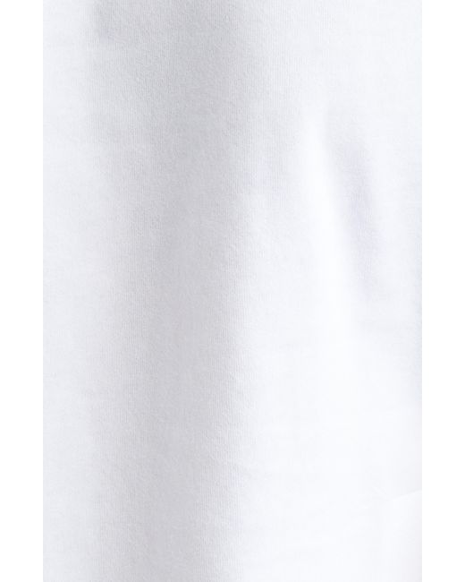 LUAR White Foil Monogram Cotton T-shirt